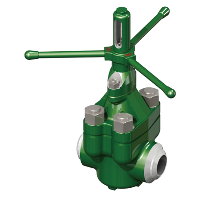 4、5000PSI rubber seal mud  valve Welded end