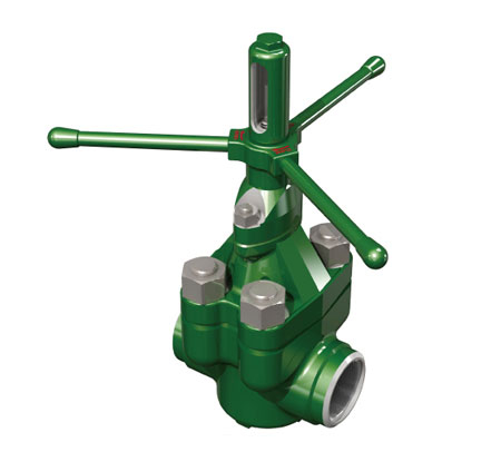 4、5000PSI-rubber-seal-mud--valve-Threaded-end